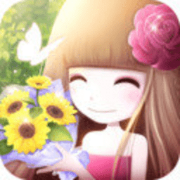 花花姑娘的花店小游戏 Logo